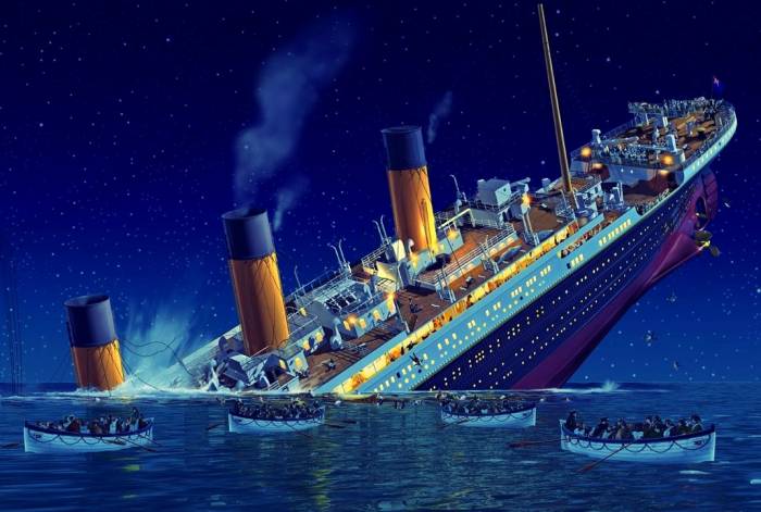 غرق شدن کشتی تایتانیک