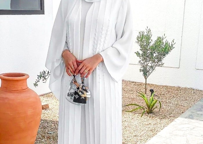 ست مانتو سفید