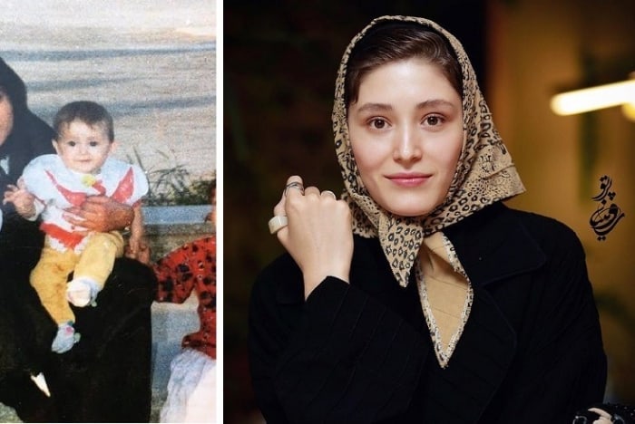 بچگی فرشته حسینی