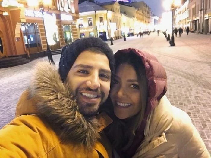 زانیار خسروی و همسرش