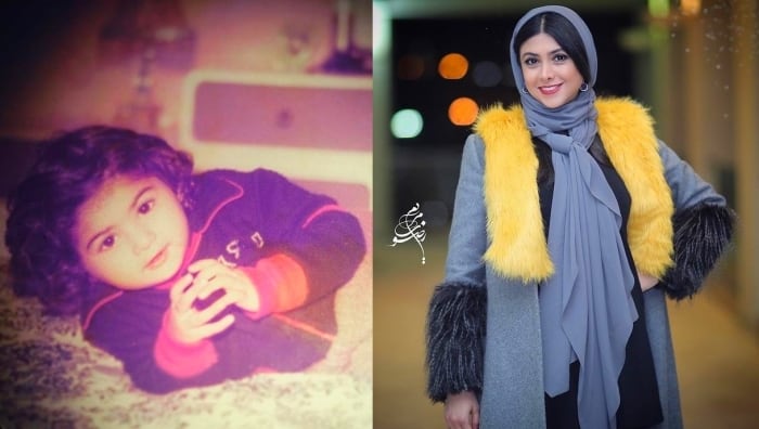 بچگی آزاده صمدی