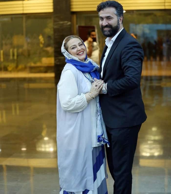 بهاره رهنما و امیر خسرو عباسی بهاره رهنما و همسرش