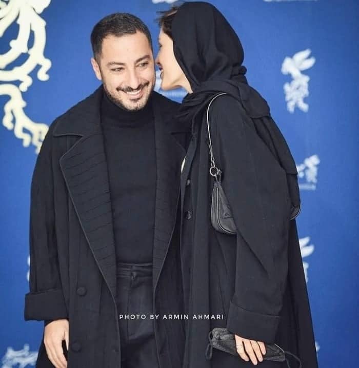 نوید محمدزاده و همسرش