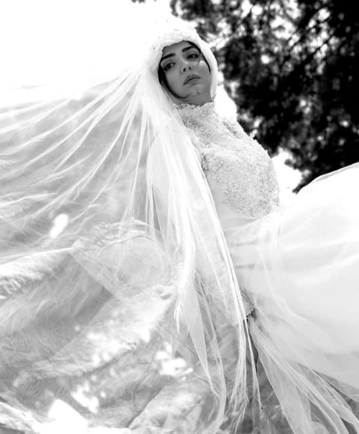 لباس عروس المیرا دهقانی