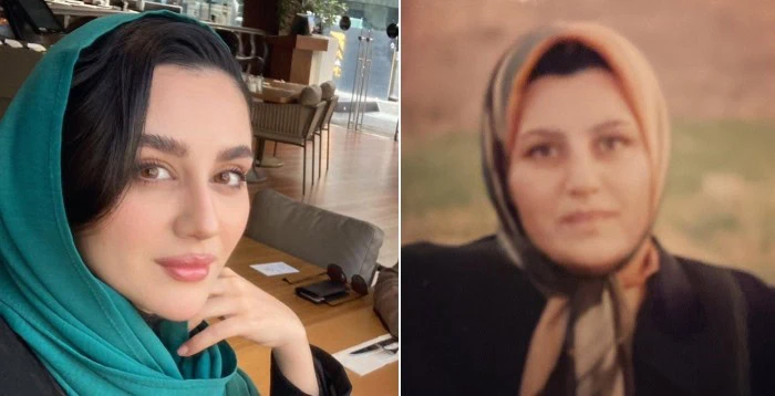 میترا رفیع و مادرش
